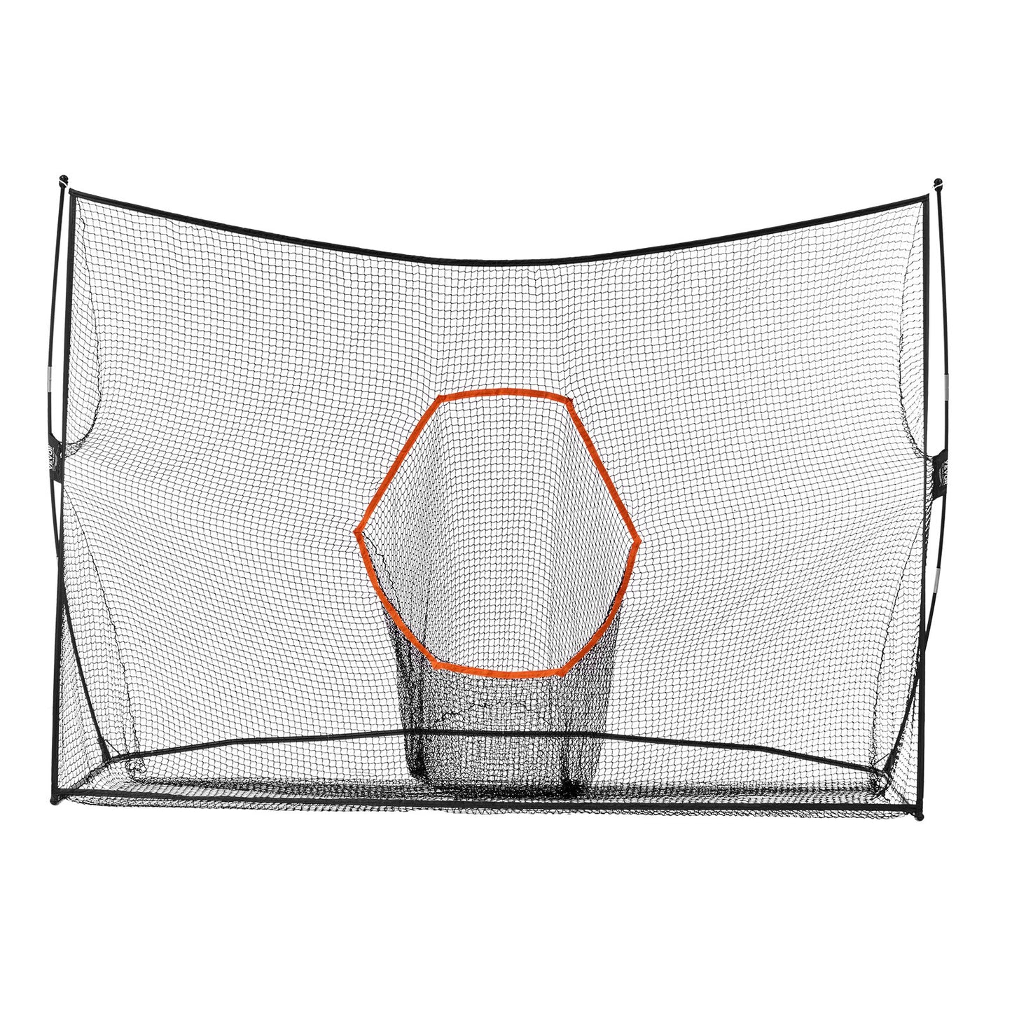 Golf Training Net, Huge 10.8 x 7 Feet Golf Net, Personal Driving Range for Indoor Outdoor Use, Portable Home Golf Aid Net with Target/Fiberglass Frame/Carrying Bag, Gift for Men, Golf Lovers