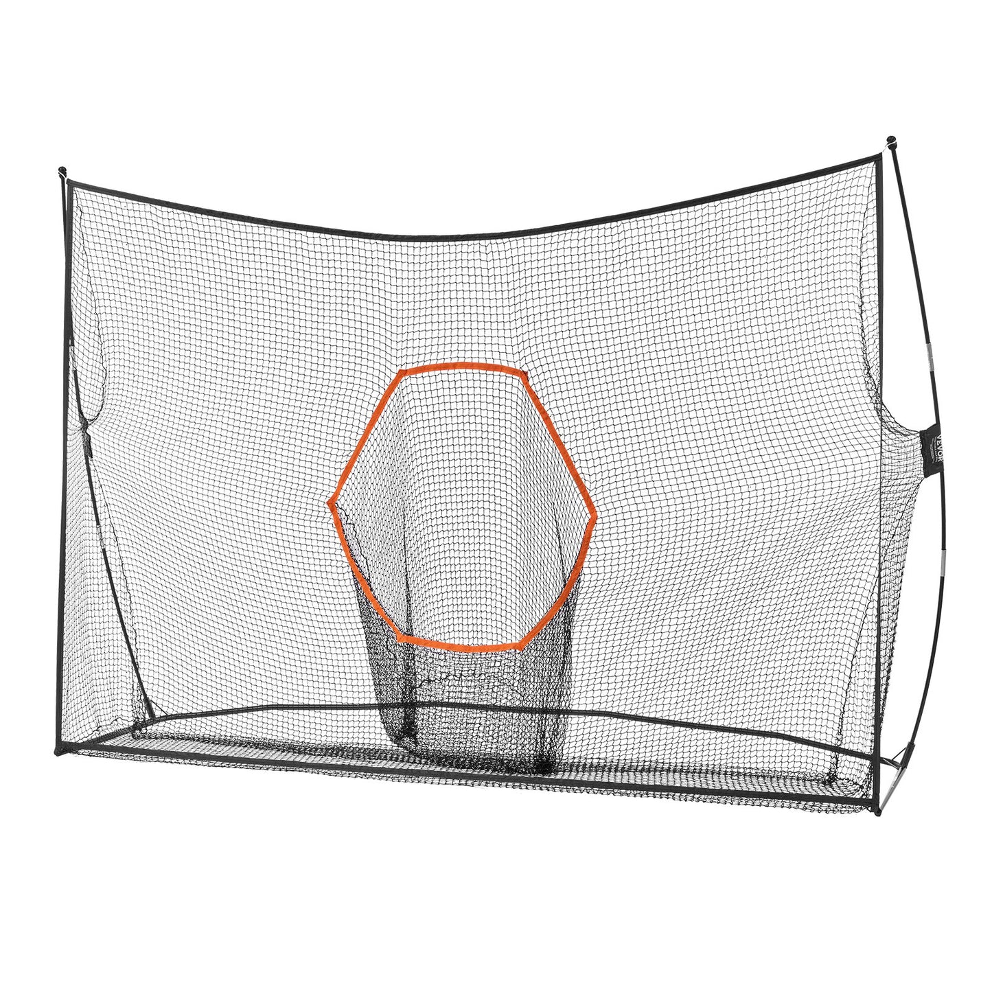 Golf Training Net, Huge 10.8 x 7 Feet Golf Net, Personal Driving Range for Indoor Outdoor Use, Portable Home Golf Aid Net with Target/Fiberglass Frame/Carrying Bag, Gift for Men, Golf Lovers