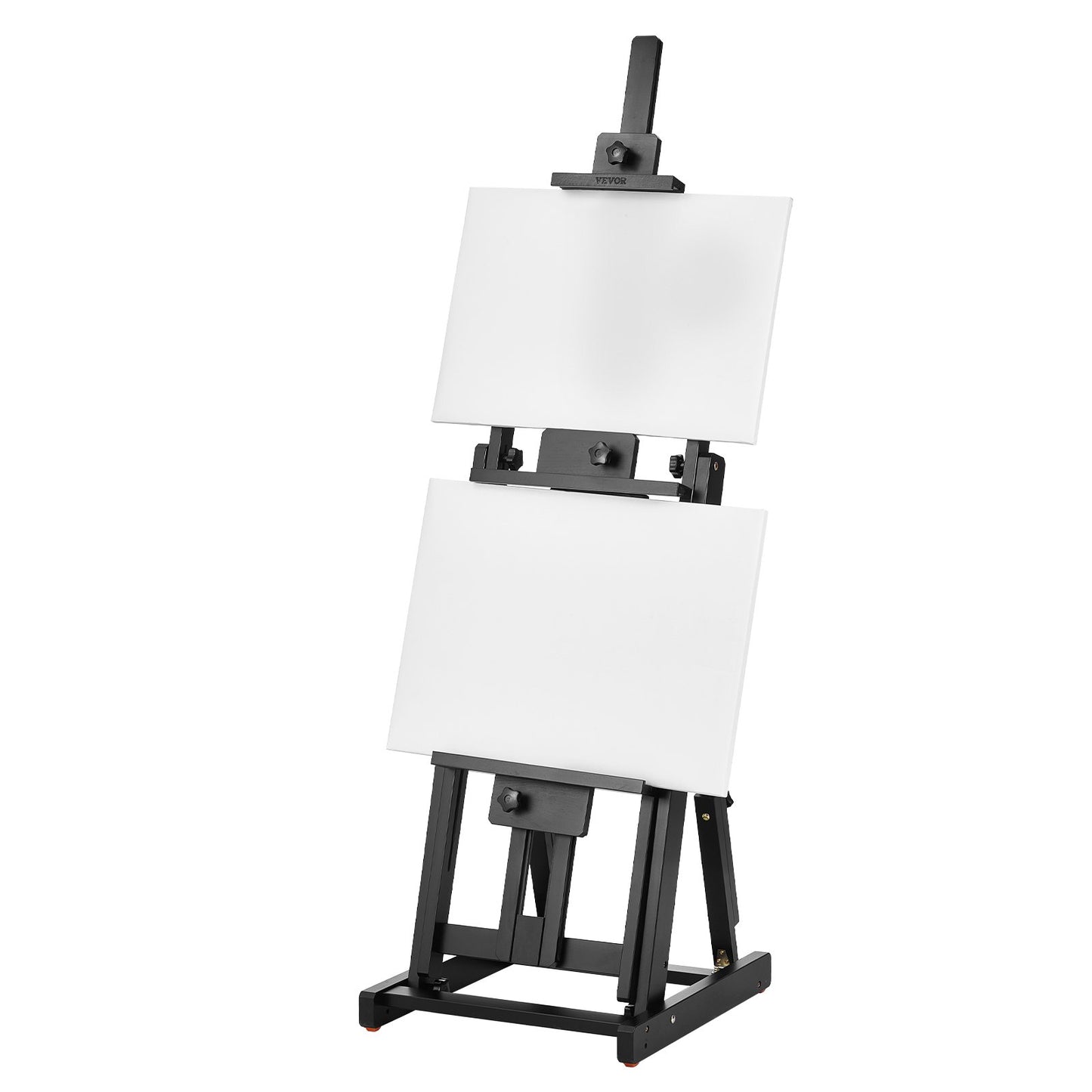 Studio H-Frame staffli rymmer canvaskonst upp till 77" Beechwood Artists-easel