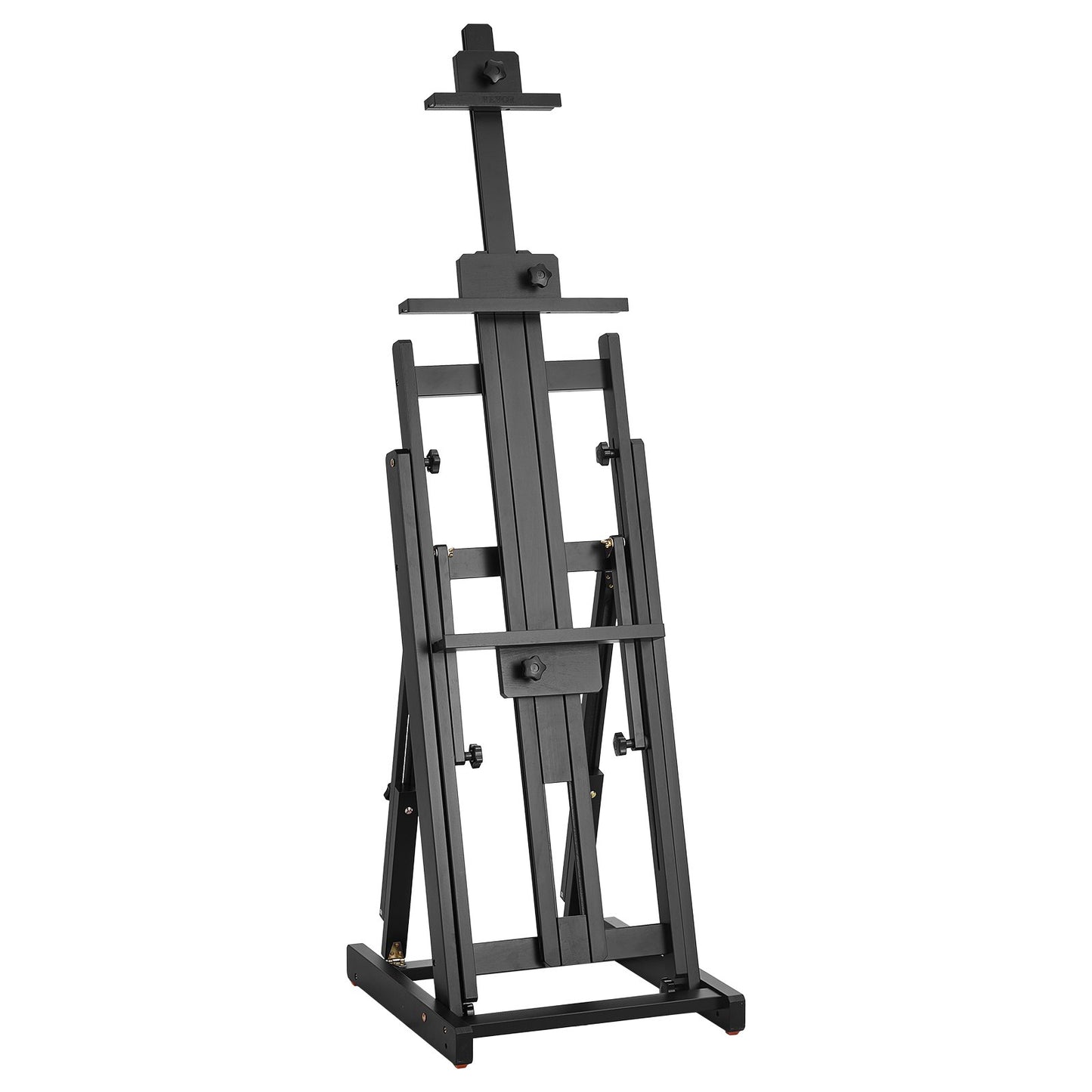 Studio H-Frame staffli rymmer canvaskonst upp till 77" Beechwood Artists-easel