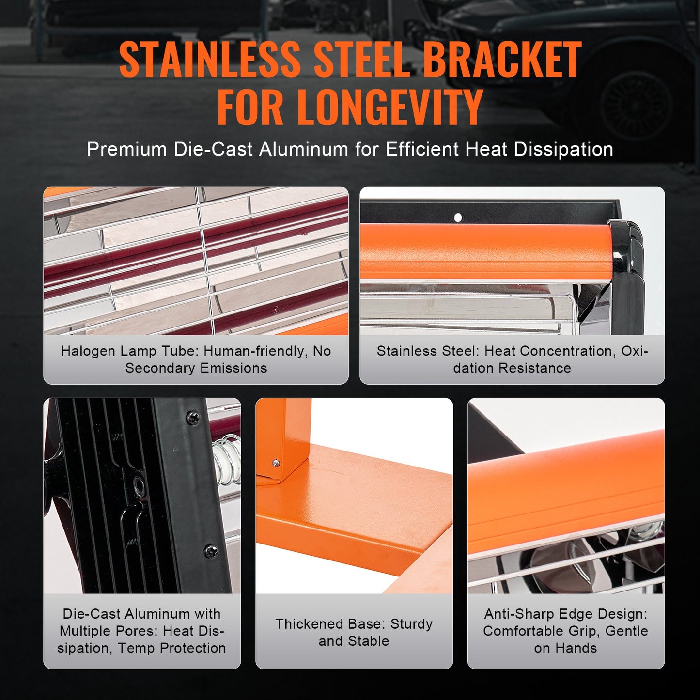 3300 W Hochleistungs-Infrarot-Farbhärtungslampe für automatisches Trocknen und Heizen, 1 Packung