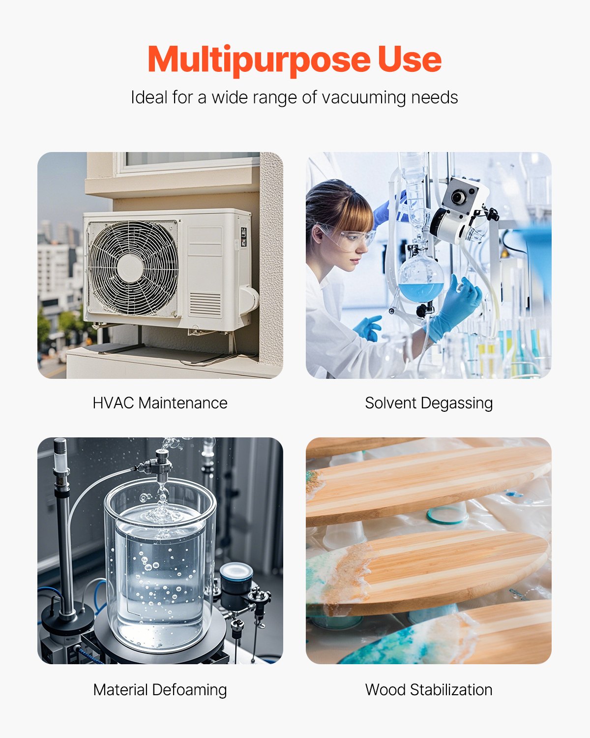 Vacuum Pump, 3.5 CFM, HVAC Single Stage Rotary Vane Vacuum Pump, for R134a R22 R410a Systems, Auto AC Vacuum Pump Kit with Oil Bottle, for Automotive Air Conditioner Maintenance Resin Degassing