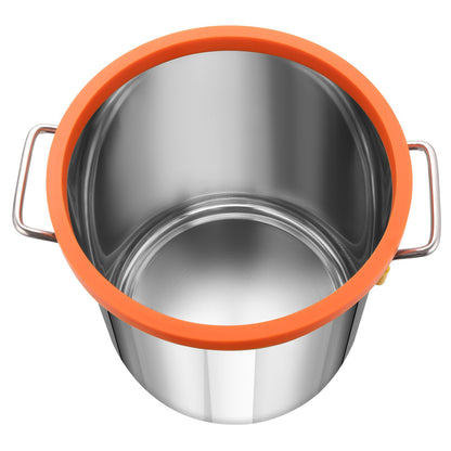 3-Gallonen-Vakuumkammer und 3,5-CFM-Pumpensatz, Vakuum-Entgasungskammersatz mit Deckel aus gehärtetem Glas, einstufige Vakuumpumpe mit 250-ml-Ölflasche, zur Holzstabilisierung, Entgasung von Silikonen, Epoxiden