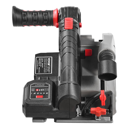 Akku-Bandsäge, 5-1/2-Zoll-Trennsägen-Set für Holz und Metall (nur Werkzeug)