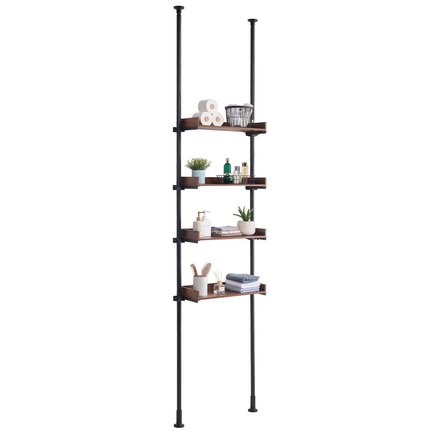Über der Toilette Aufbewahrung 4-Tier Badezimmer Regal Rack Space Saver Organizer