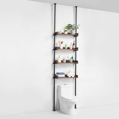 Über der Toilette Aufbewahrung 4-Tier Badezimmer Regal Rack Space Saver Organizer
