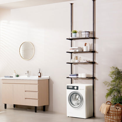 Over the Toilet Storage 4-Tier Bathroom Shelf Rack Space Saver Organizer