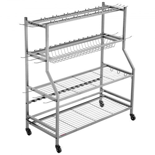 15-Pol Angelrutenhalter Angelständer Garage Radwagen Organizer