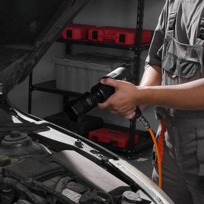 Hjullager Låsmutter Sockel Set 1/2 in Drive 7 Styck SAE och metrisk 6-punkts