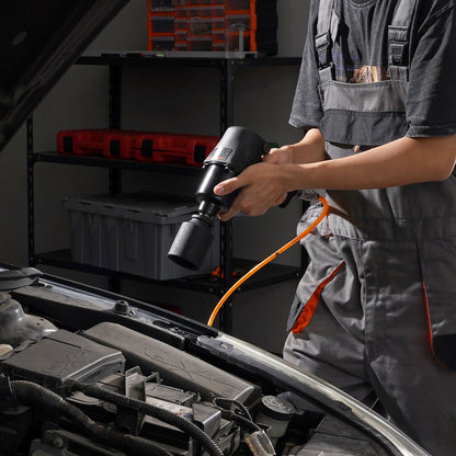 Axle Nut Impact Socket Set, 3/4" Drive 6-Point 8-Piece Metric Spindle Nut Socket Set, CR-MO Heat Treated Large Socket Set with Storage Case, for Auto Repair, Removing or Installing Axle Nuts