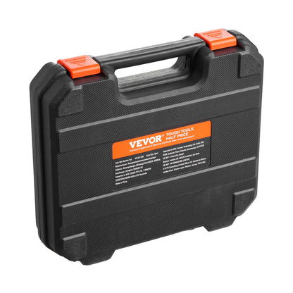 Spindle Nut Socket Tool Kit, 1/2 inch Drive 6 Piece Axle Hub Nut Socket Set, for Toyota, Ford, 4WD Vehicles and GM Vehicles, with Storage Case, Axle Spindle Nut Retainers Remover