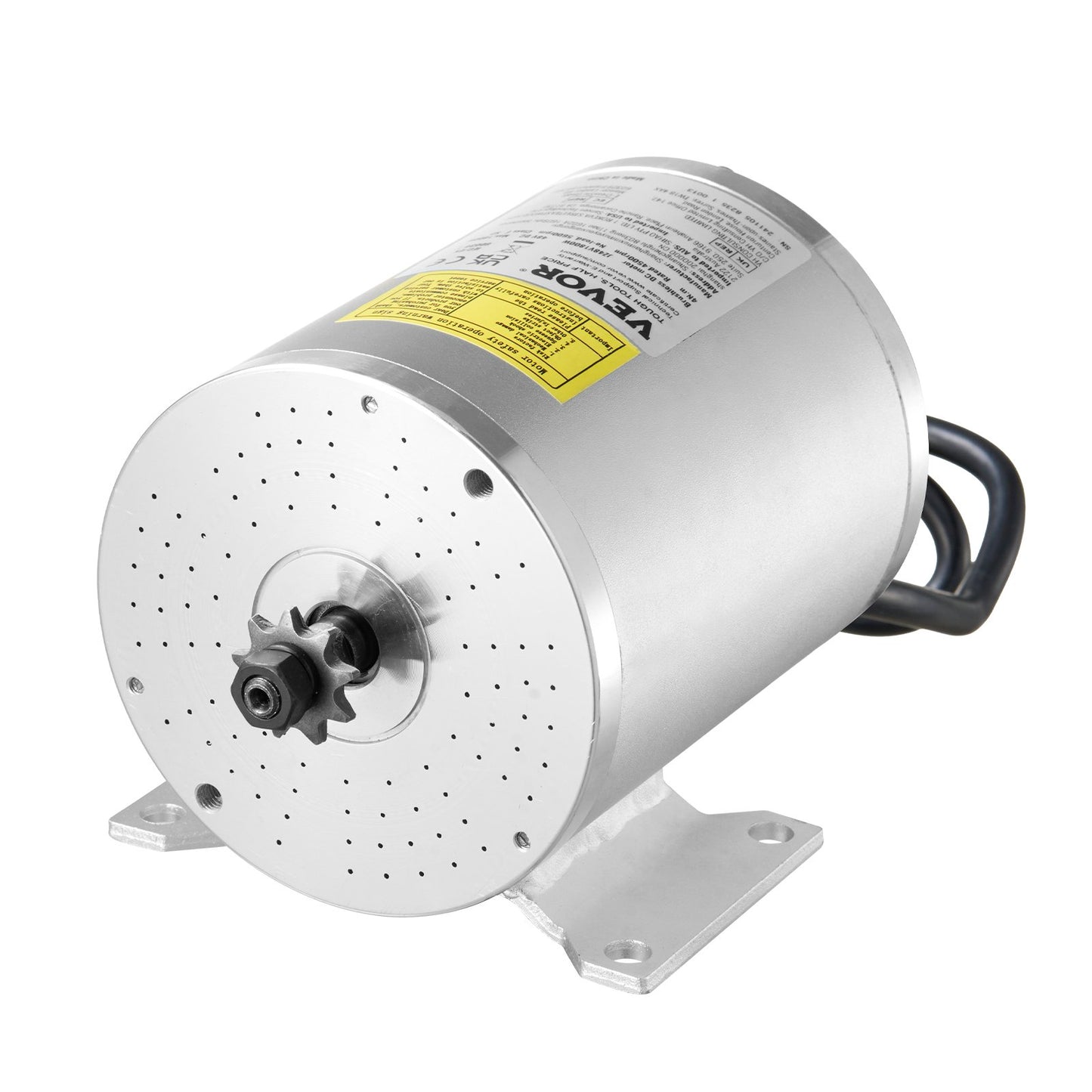 1800W elektrisk borstlös DC-motorsats 48V 4500rpm Motor & hastighetsregulator