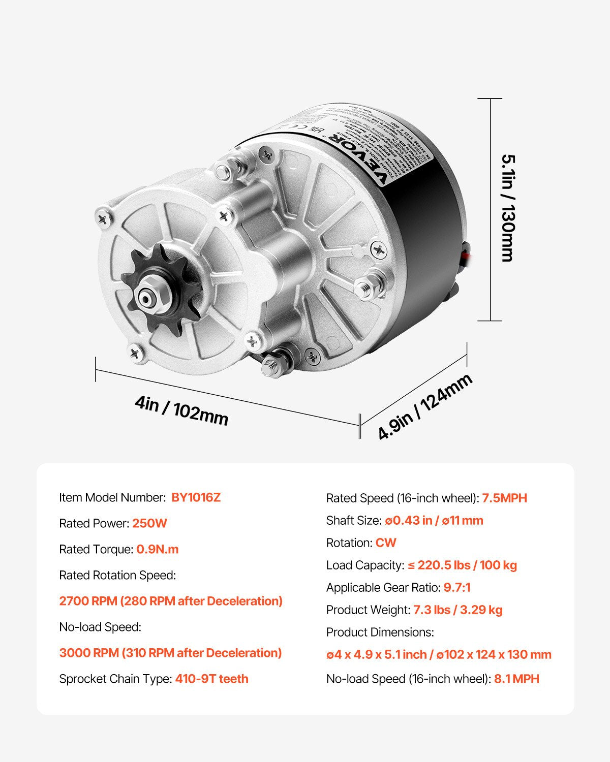 250 W elektrischer, leistungsstarker Gleichstrommotor-Bausatz, 24 V, 2700 U/min, mit verbessertem Drehzahlregler