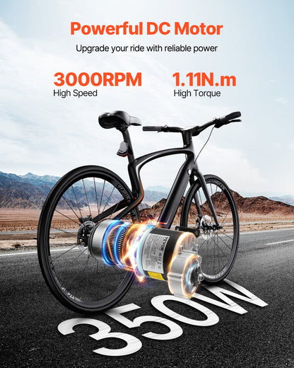 350W elektrischer leistungsstarker Gleichstrommotor 24V 3000rpm Motor für E-Bike Dirt Bike DIY