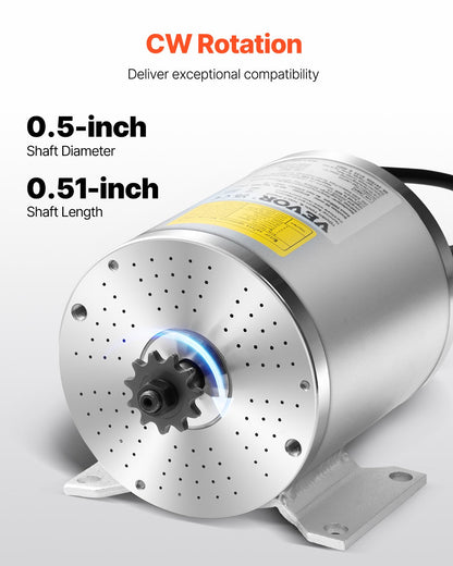 500W Electric Brushless DC Motor Kit 36V 3000rpm with Upgraded Controller