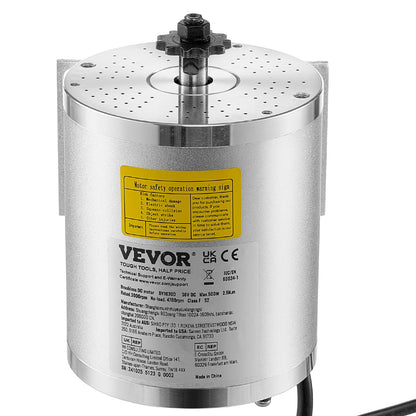 500W Electric Brushless DC Motor Kit 36V 3000rpm with Upgraded Controller