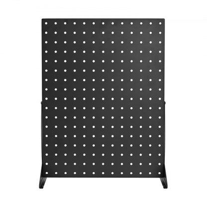 Pegboard-Displayständer, Tisch-Pegboard-Panels-Display, Schwarz (4 Stück)