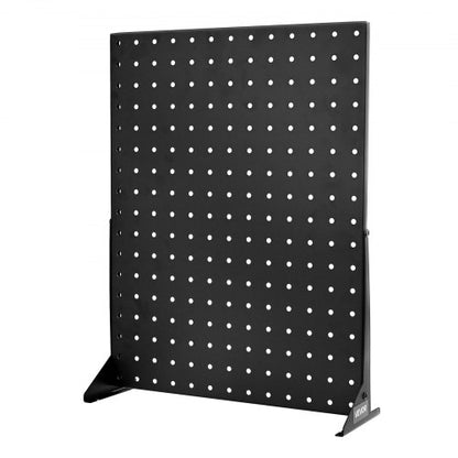 Pegboard-Displayständer, Tisch-Pegboard-Panels-Display, Schwarz (4 Stück)
