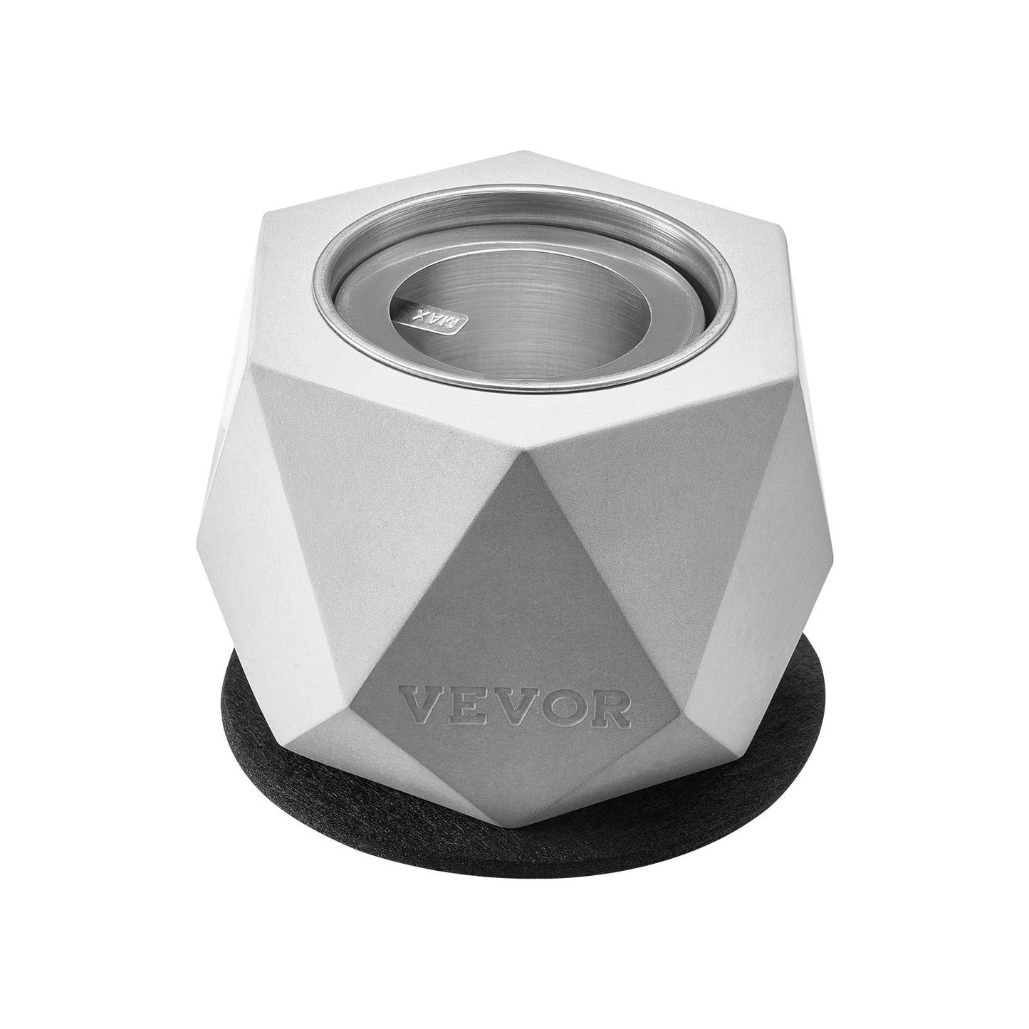 Bordsskiva Fire Pit Bowl Betong öppen spis inomhus utomhus för uteplats