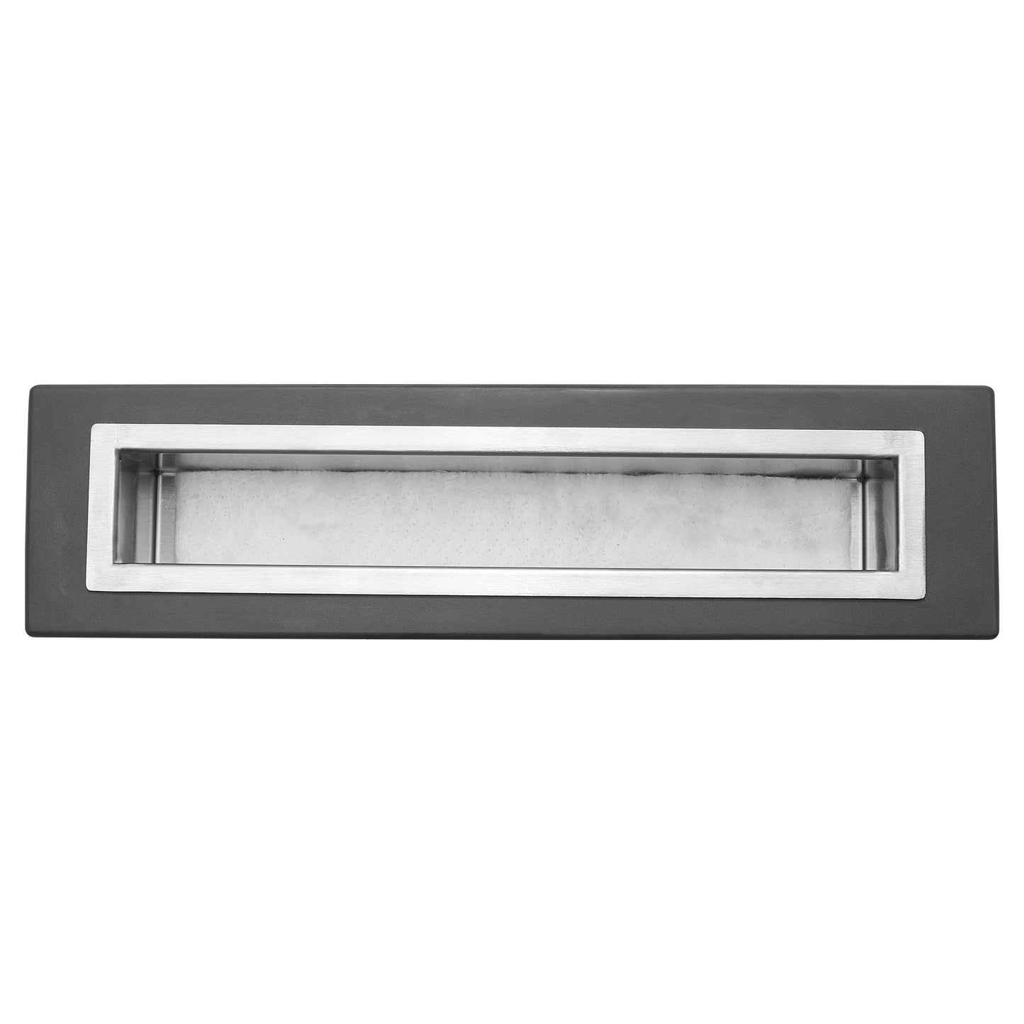 Bordsskiva Fire Pit Bowl 15 tums betong öppen spis inomhus utomhus uteplats