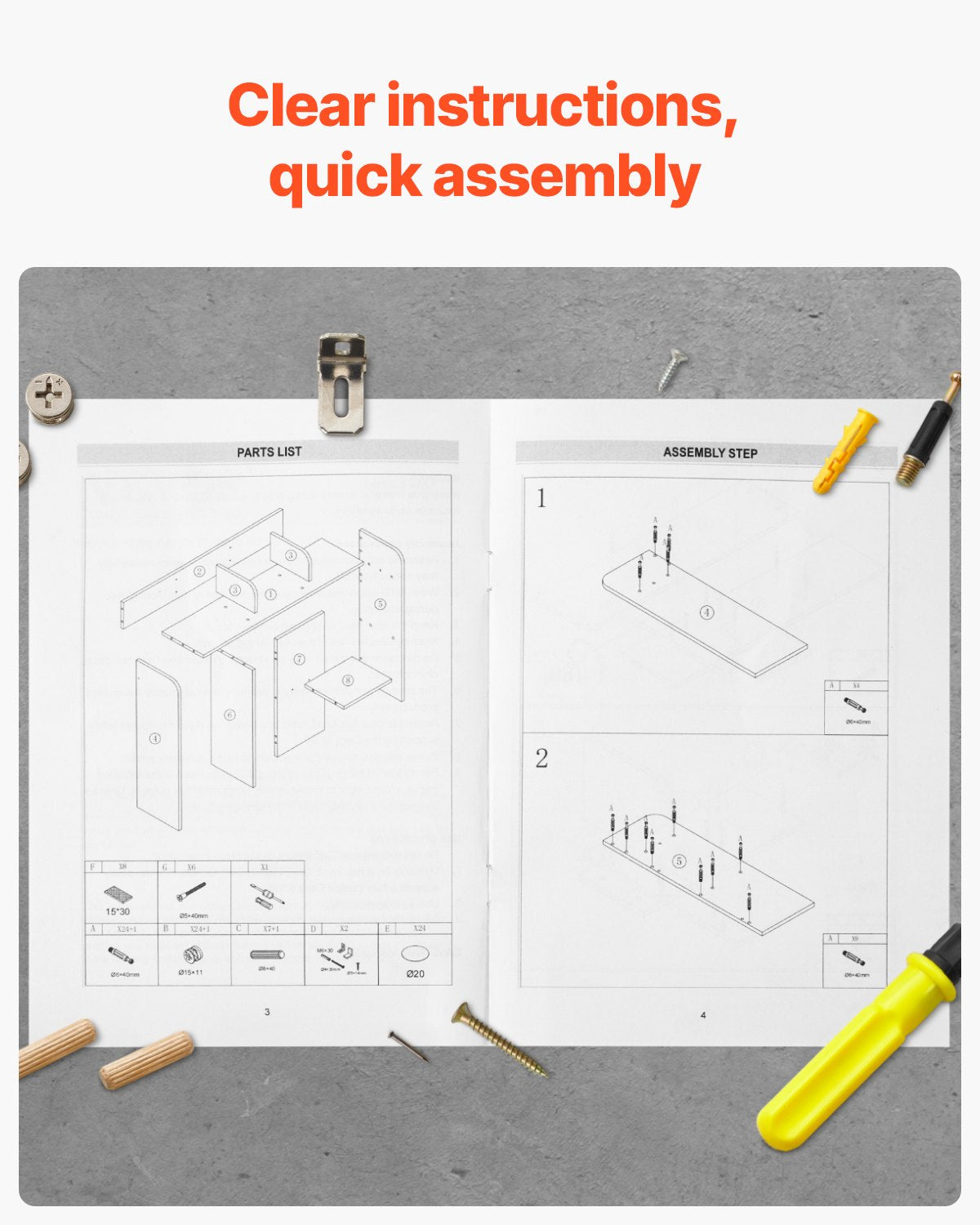 Desktop Bokhylla Vit Desktop Storage Organizer 2-nivå för kontor och hem