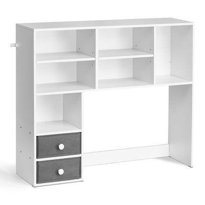 Desktop Bokhylla Vit Desktop Storage Organizer 3-nivå för kontor och hem