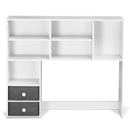 Desktop Bokhylla Vit Desktop Storage Organizer 3-nivå för kontor och hem