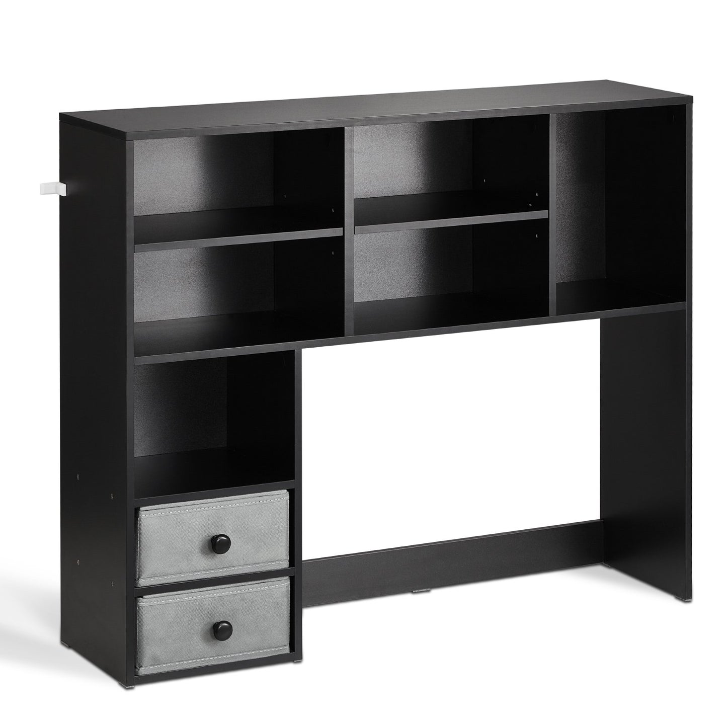Desktop Bokhylla Svart Desktop Storage Organizer 3-nivå för kontor och hem