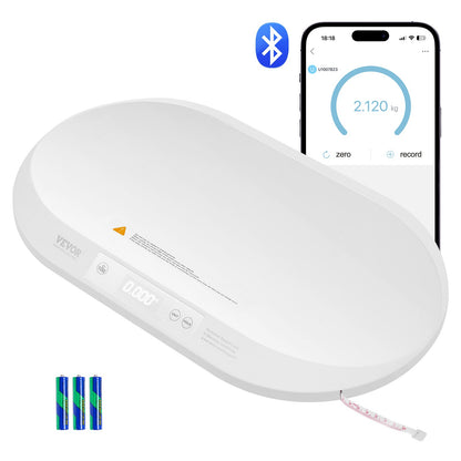 Babyvåg Smart Bluetooth Infant Digital Våg med måttband 88LBS