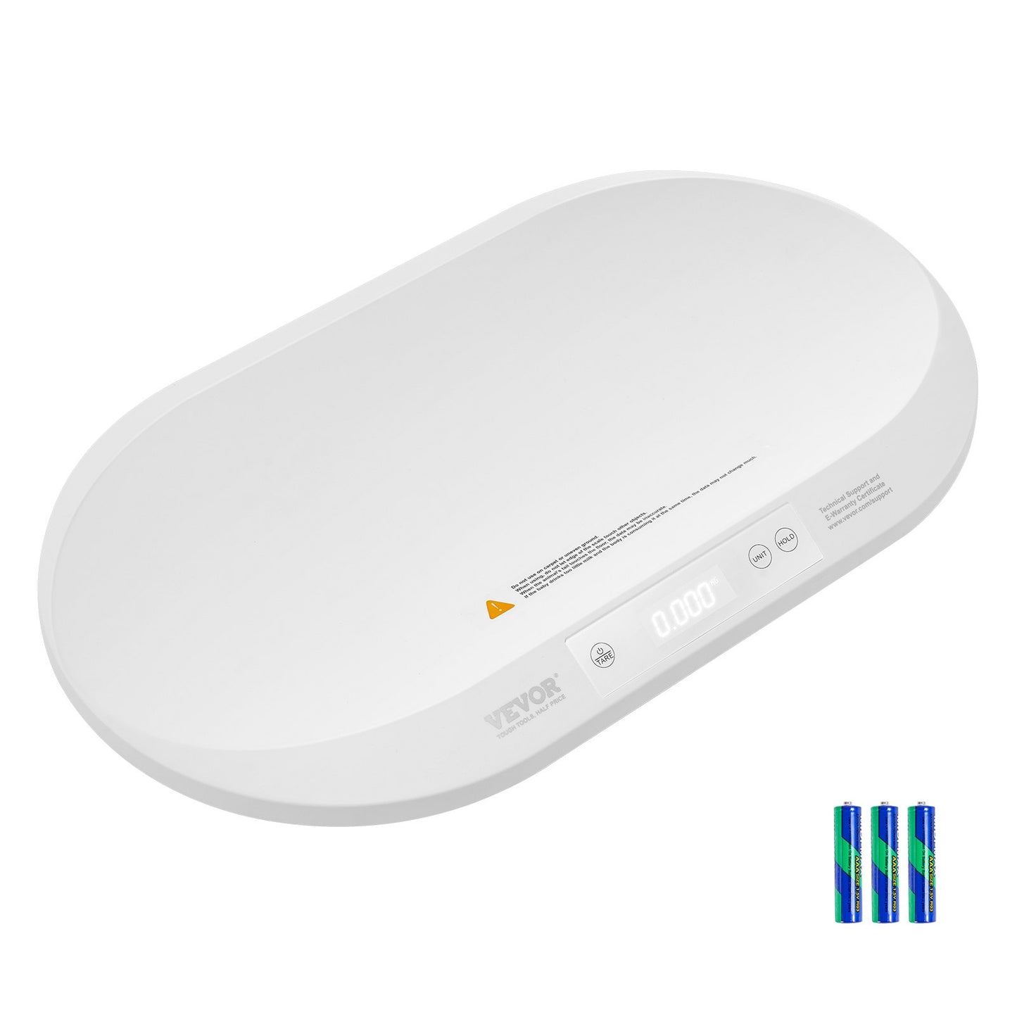 Babyvåg Smart Bluetooth Infant Digital Våg med måttband 88LBS