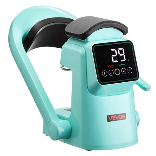 Auto Hat värmepressmaskin 2 st utbytbara plattor pekskärm grön