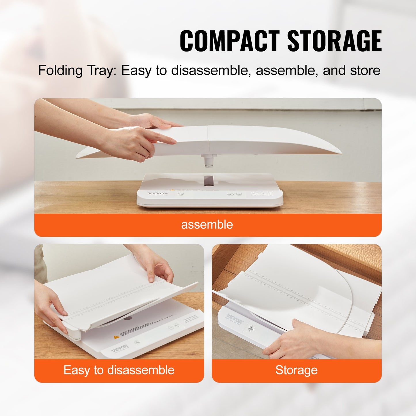 Babyvåg Smart Bluetooth Digitalvåg för spädbarnsvikt med hållfunktion