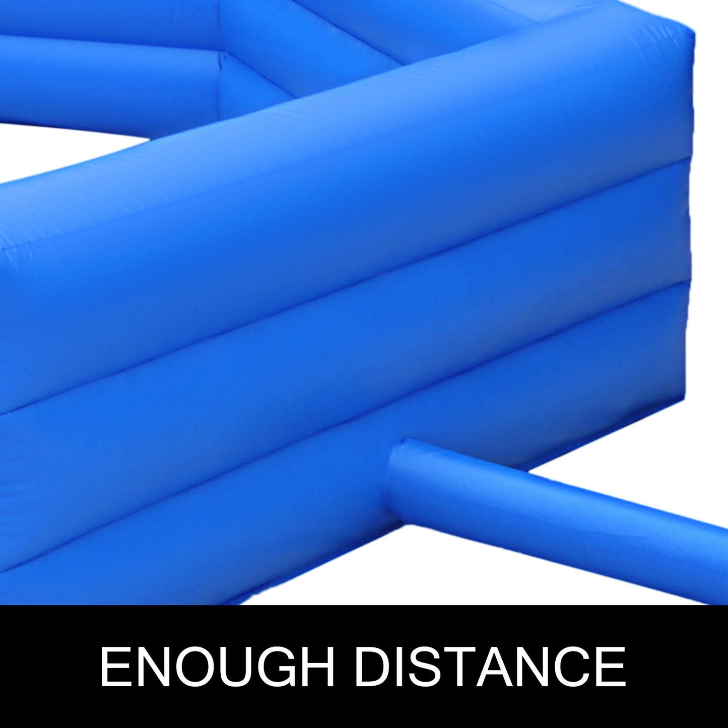 15 ft Gaga Ball Pit, Inflatable with Electric Air Pump, Gagaball Court Inflates in Under 3 Minutes, for Outdoor and Indoor School Family Activity