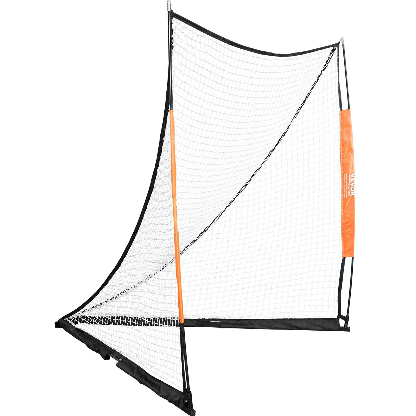 Lacrosse-Tor, 6' x 6' Lacrosse-Netz, tragbares Lacrosse-Tor mit Tragetasche, Fiberglasstangen, Lacrosse-Trainingsgerät für den Garten, einfach aufzubauendes College-Tor, perfekt für das Jugendtraining
