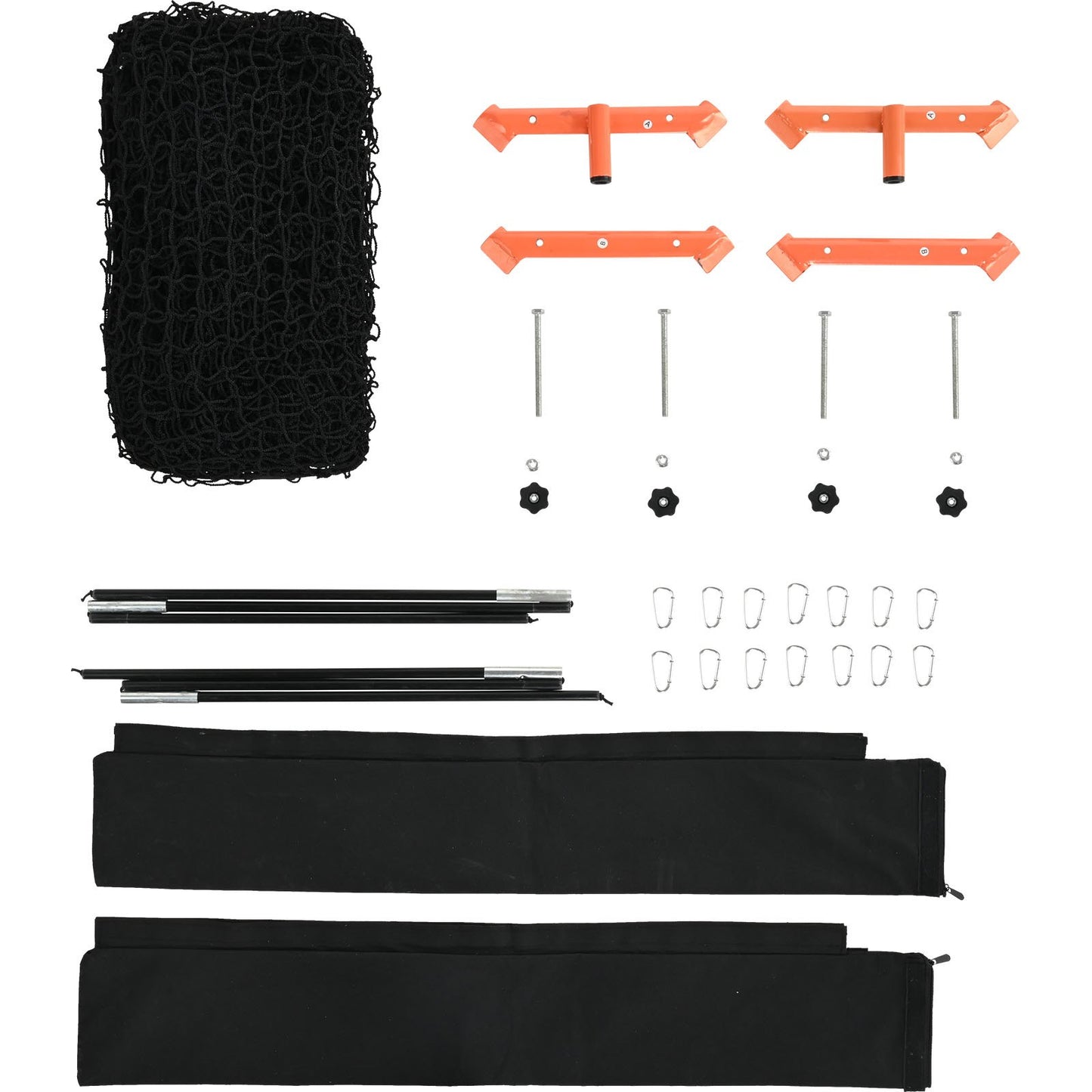 Hockey- und Lacrosse-Torfang mit erweiterter Abdeckung, 12' x 9' Lacrosse-Netz, komplettes Trainingsnetz mit Zubehör, schnell und einfach aufzubauende Lacrosse-Ausrüstung für den Garten, perfekt für das Jugendtraining