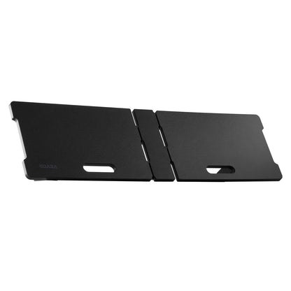 45"X13" Fußball-Rebounder-Board, tragbare Fußballwand mit 2 Winkeln Rebound