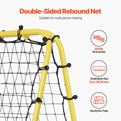 40 "x 35" x 37 "Fußball Rebounder Net Kick-Back Tragbare Fußball Training Geschenk