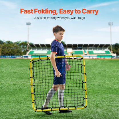 40 "x 35" x 37 "Fußball Rebounder Net Kick-Back Tragbare Fußball Training Geschenk