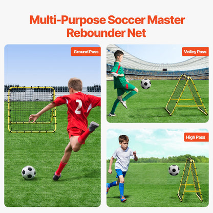 40 "x 35" x 37 "Fußball Rebounder Net Kick-Back Tragbare Fußball Training Geschenk