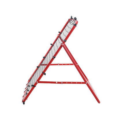 Fußball-Rebounder, Rückprallnetz, Kick-Back 39"x39", tragbare Fußball-Trainingsgeschenke, vollständig einstellbares Winkel-Tornetz, Hilfsmittel und Ausrüstung für Kinder, Jugendliche und alle Altersgruppen, einfach zu installieren und perfekt zu verstauen