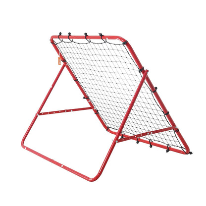 Fußball-Rebounder, Rückprallnetz, Kick-Back 39"x39", tragbare Fußball-Trainingsgeschenke, vollständig einstellbares Winkel-Tornetz, Hilfsmittel und Ausrüstung für Kinder, Jugendliche und alle Altersgruppen, einfach zu installieren und perfekt zu verstauen