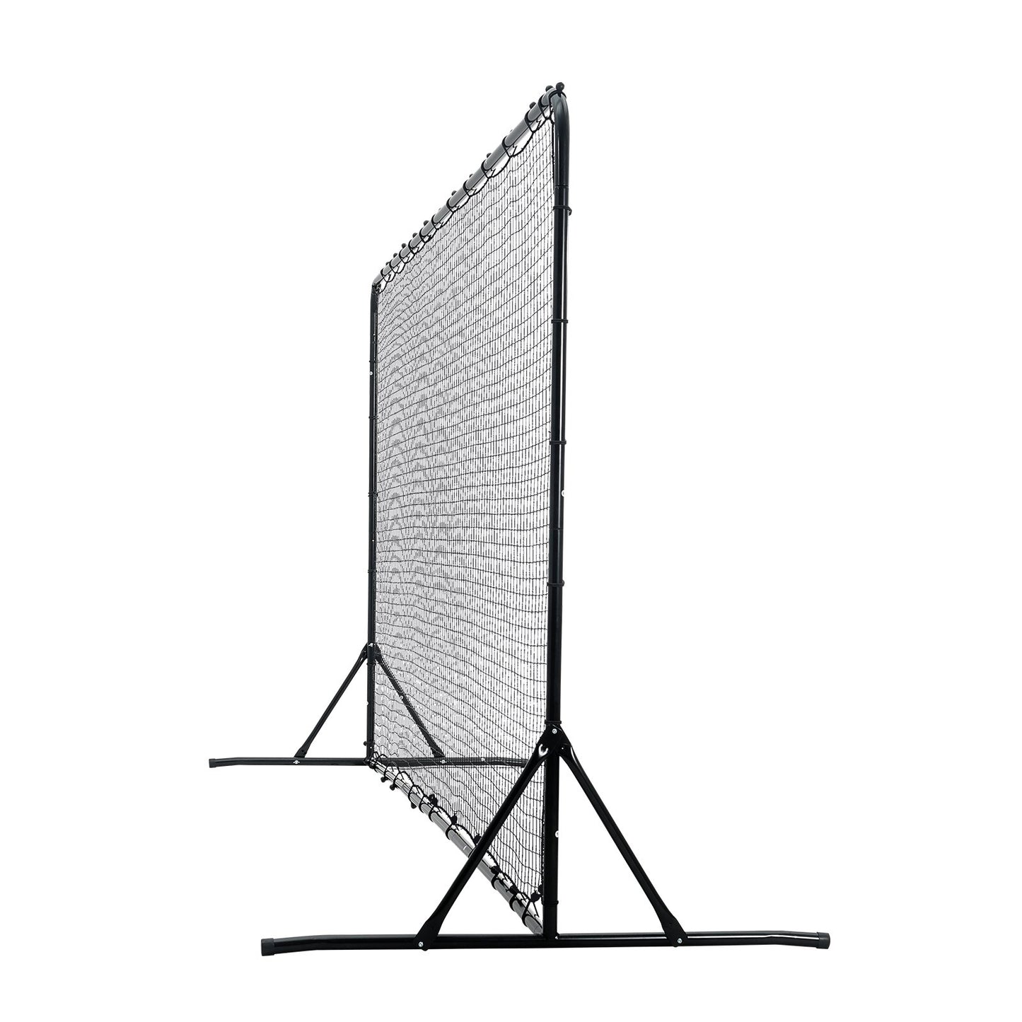 Fußball-Rebounder-Netz, 12 x 6 Fuß, Eisen-Fußball-Trainingsgerät, Sport-Fußball-Trainingsgeschenk mit tragbarer Tasche, Volleyball-Rebounder-Wand, perfekt für Hinterhof-Training, Solo-Training, Passen