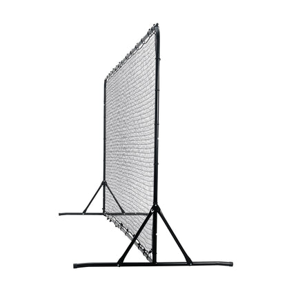 Fußball-Rebounder-Netz, 12 x 6 Fuß, Eisen-Fußball-Trainingsgerät, Sport-Fußball-Trainingsgeschenk mit tragbarer Tasche, Volleyball-Rebounder-Wand, perfekt für Hinterhof-Training, Solo-Training, Passen