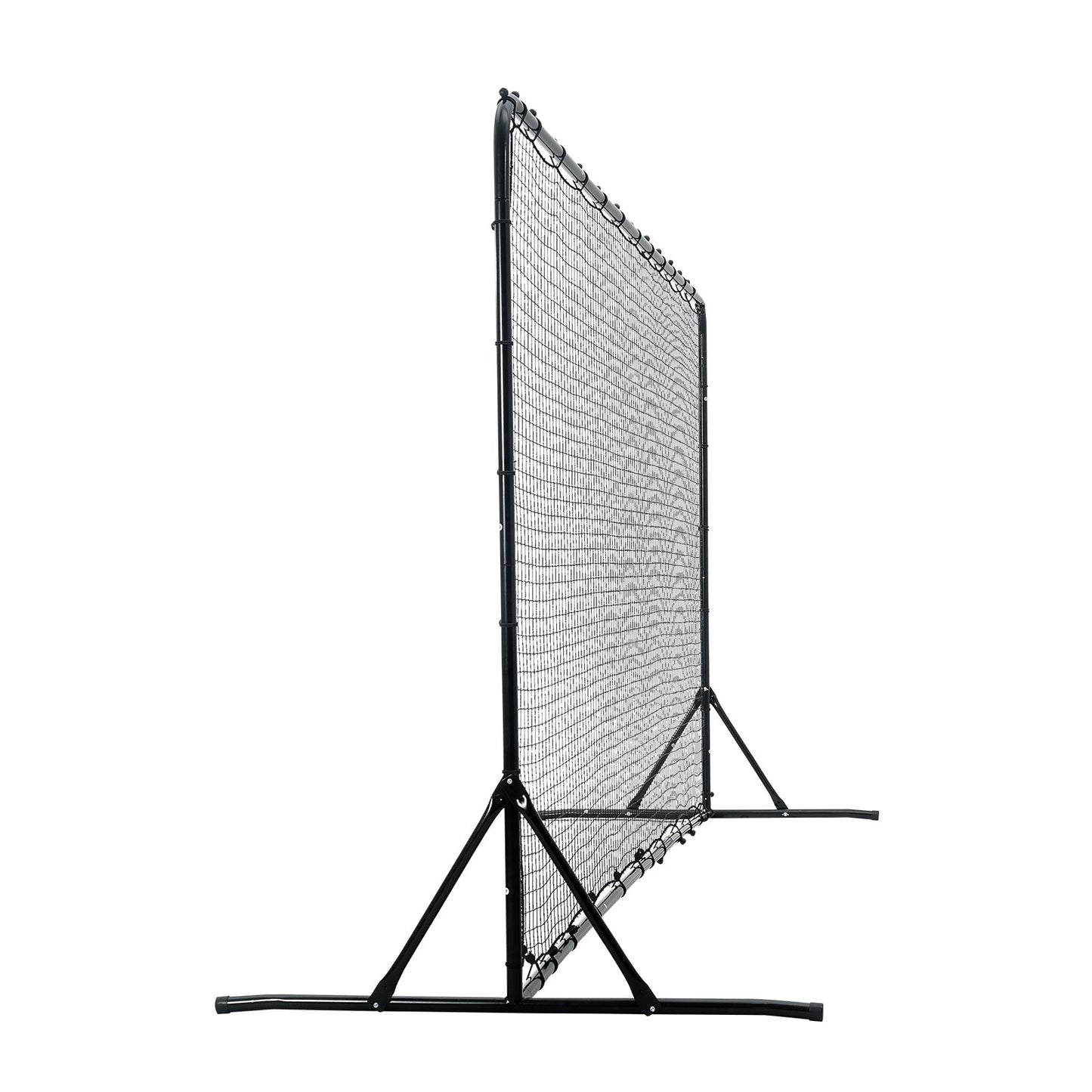 Fußball-Rebounder-Netz, 12 x 6 Fuß, Eisen-Fußball-Trainingsgerät, Sport-Fußball-Trainingsgeschenk mit tragbarer Tasche, Volleyball-Rebounder-Wand, perfekt für Hinterhof-Training, Solo-Training, Passen