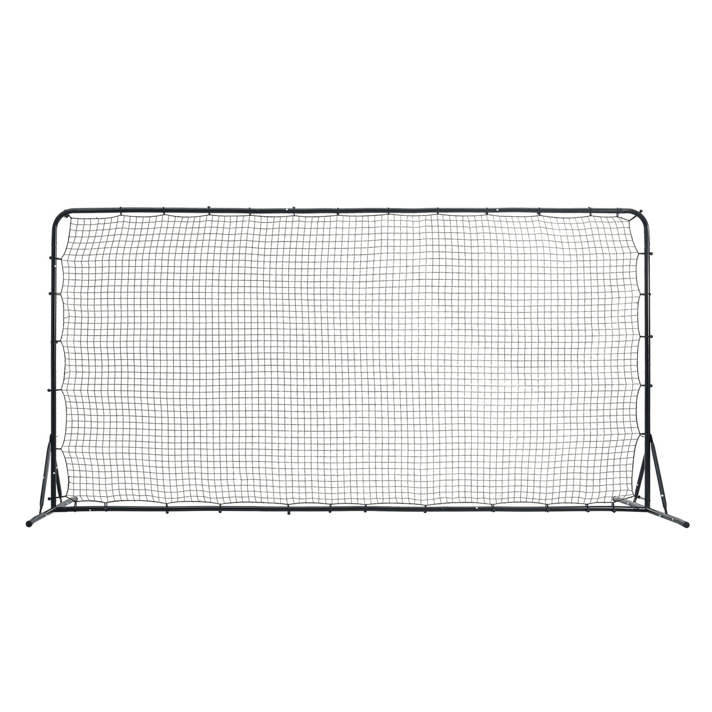 Fußball-Rebounder-Netz, 12 x 6 Fuß, Eisen-Fußball-Trainingsgerät, Sport-Fußball-Trainingsgeschenk mit tragbarer Tasche, Volleyball-Rebounder-Wand, perfekt für Hinterhof-Training, Solo-Training, Passen
