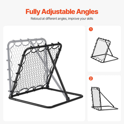 34 "x 34" Fußball Rebounder Net Kick-back Tragbare Fußball Training Geschenke