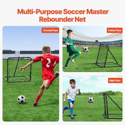 34 "x 34" Fußball Rebounder Net Kick-back Tragbare Fußball Training Geschenke
