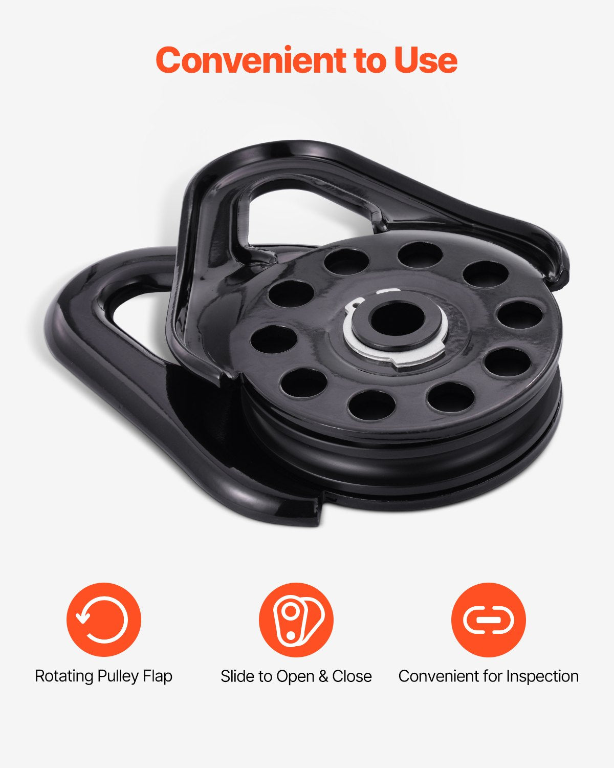 14,5 Tonnen Recovery Snatch Block Pulley Snatch 32.000 lbs Kapazität ATV UTV