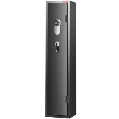 Gun Safe Rifle Safe med fingeravtryckslås för 5 gevär och 4 pistoler