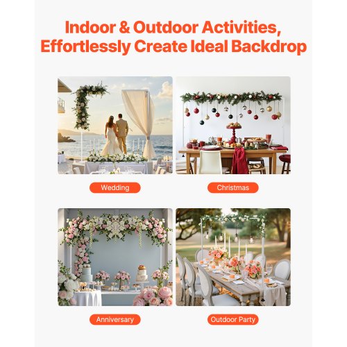 Overboard Bar Stand with Clamps 28-98 Inch Length Adjustable for Party | EU